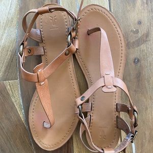 FRYE- All leather sandals
